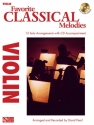 Favorite Classical Melodies - Violin Violin Buch + CD