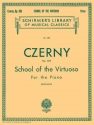 Carl Czerny, School Of The Virtuoso Op.365 Klavier Buch