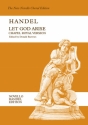 Georg Friedrich Hndel, Let God Arise HWV256b (Chapel Royal Version) Alto Bass Voice SATB Continuo Buch