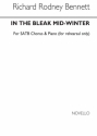 Richard Rodney Bennett, In The Bleak Mid-Winter SATB Chorpartitur