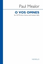 Paul Mealor, O Vos Omnes SATB Chorpartitur