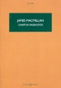 Cantos sagrados for mixed chorus and orchestra study score