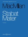 Stabat mater for mixed chorus and string orchestra vocal score