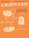 A Dozen A Day Libro Quarto Klavier Buch