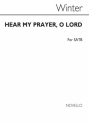 Fred Winter, Hear My Prayer, O Lord SATB Chorpartitur