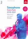 Exam Pack 2018-2021 Grade 2 for saxophone and piano