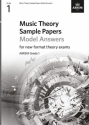 Music Theory Sample Papers - Grade 1 Answers