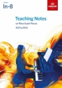 Piano Exam Pieces 2021-2022 Teaching Notes