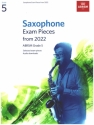 Saxophone Exam Pieces 2022 ABRSM Grade 5 (+Online Audio) for saxophone