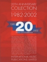 20th Anniversary Collection 1982-2002 57 songs arranged for piano, vocal and guitar