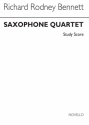 Richard Rodney Bennett, Saxophone Quartet Saxophonquartett Studienpartitur