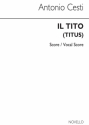 Il Tito (Titus)   score / vocal score (it)