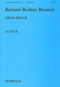 Richard Rodney Bennett, Missa Brevis SATB Buch