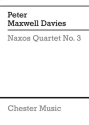 Peter Maxwell Davies: Naxos Quartet No.3 (Score) String Quartet Study Score