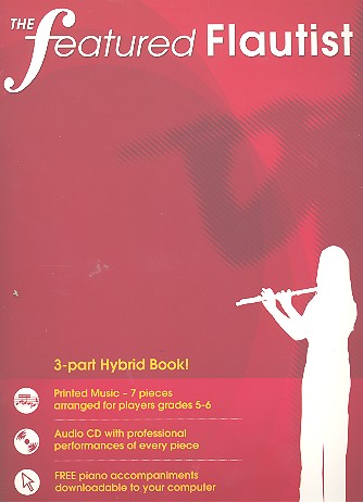 The featured flautist (+CD) for flute piano accompaniments downloadable