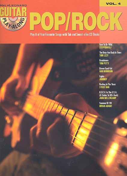 Pop/Rock (+CD): guitar playalong vol.4