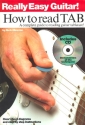 How to read tab (+CD) for guitar