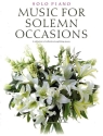 Music for solemn occasions for piano