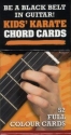 Kid's Karate Chord Cards for guitar/tab 52 full Colour Cards