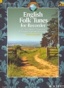 English Folk Tunes (+CD): for descant recorder