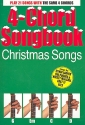 4-Chord Songbook: Christmas Songs lyrics/chord symbols/guitar chord boxes