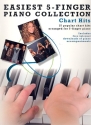 Chart Hits: for 5-finger piano (with text)