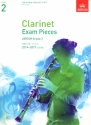 Clarinet Exam Pieces 2014-2017 Grade 2  clarinet part