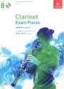 Clarinet Exam Pieces 2014-2017 Grade 8 for clarinet and piano 2 CD's