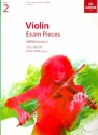 Selected Violin Exam Pieces Grade 2 (2016-2019) for violin and piano violin part