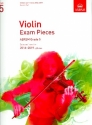 Violin Exam Pieces Grade 5 (2016-2019) for violin and piano score and part