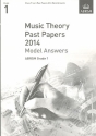 Music Theory Past Papers Grade 1 (2014) - Model Answers