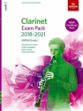 Exam Pack 2018-2021 Grade 1 for clarinet and piano