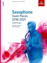 Exam Pieces 2018-2021 Grade 1 for saxophone and piano