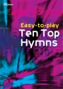 Easy To Play Ten Top Hymns Klavier Spielbuch Easy Piano