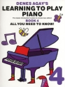 Denes Agay's Learning To Play Piano - Book 4 - All You Need To Know Piano Instrumental Tutor