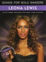 Songs for solo Singers - Leona Lewis (+CD) songbook piano/vocal/guitar 