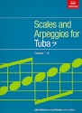 Scales And Arpeggios Grades 1-8 for tuba