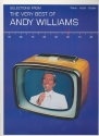 The very best of Andy Williams piano vocal guitar songbook