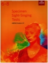 Specimen Sight-Singing Tests Grades 6-8 for voice and piano score