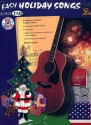 EASY HOLIDAY SONGS (+CD): FOR GUITAR WITH TABULATURE