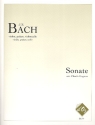 Sonate BWV1033 pour violon, violoncelle et guitare partition et parties