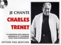 Trenet, Charles Je chante Trenet Paroles et accords Partition