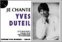 Duteil, Yves Je chante Duteil Paroles et accords Partition