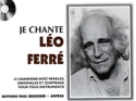 Ferre, Lo Je chante Ferre Paroles et accords Partition