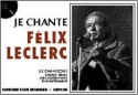 Je chante Leclerc pour chant et guitare Songbook paroles et accords