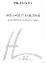 JAY Charles Romance et Sicilienne clarinette et piano Partition