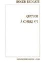 REDGATE Roger Quatuor n1 quatuor  cordes Partition