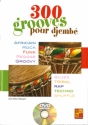 Manu Maugain, Maugain 300 Grooves Djembe Djembe Buch + DVD