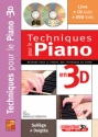 Sebastia Minvielle, Techniques Piano 3D Klavier Buch + CD + CD-ROM