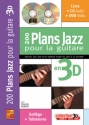 Yannick Robert, 200 Plans Jazz Guitare 3D Gitarre Buch + CD + CD-ROM